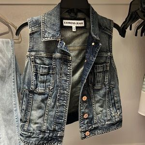 Denim vest blue Jean